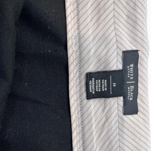 WHBM black skirt size 14 - Picture 4 of 5